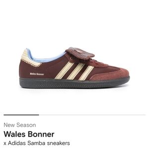 Wales Bonner adidas samba size 5UK 38, 5.5 US